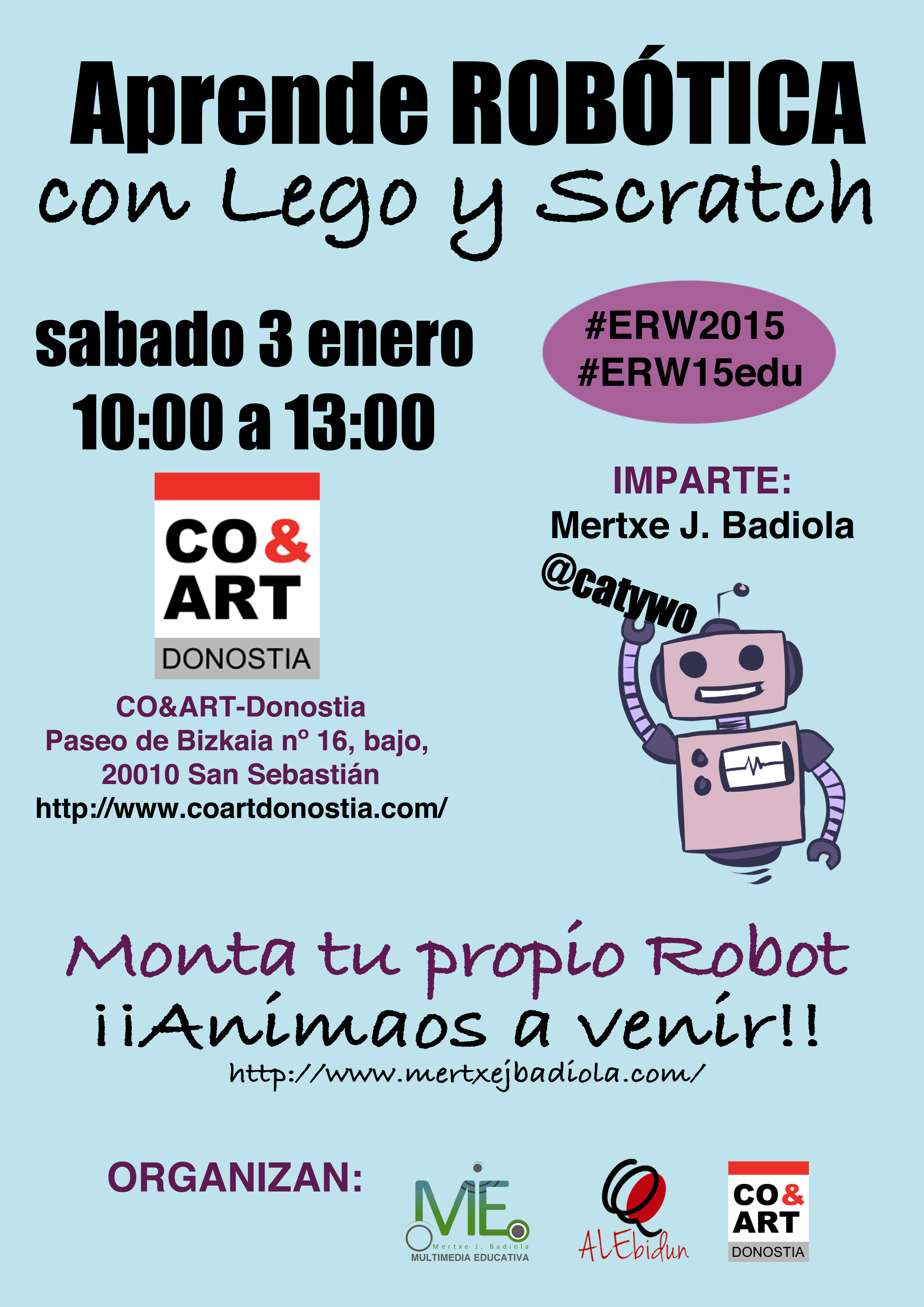 Aprende robótica con Lego y Scratch